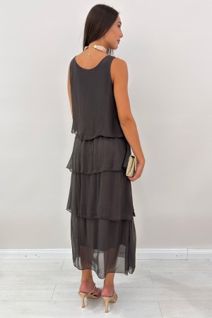 Long Sky Dress Sky with Breaks Long Sky Dress Sky With Breaks Long Sky Dress Sky With Breaks