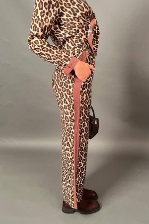 Gersy Leopard Hose mit seitlichen Streifen Gersy Leopard Hose mit seitlichen Streifen Gersy Leopard Hose... 