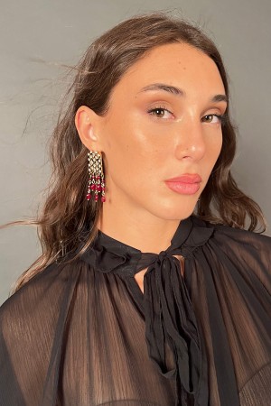 Orecchino Giorgia con pendente  Orecchino Giorgia con pendente  Orecchino Giorgia con pendente