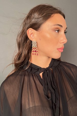 Orecchino Giorgia con pendente  Orecchino Giorgia con pendente  Orecchino Giorgia con pendente