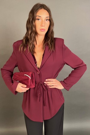 Blazer Orchidea con bottoni e laccetto  Blazer Orchidea con bottoni e laccetto  Blazer Orchidea con bottoni e laccetto