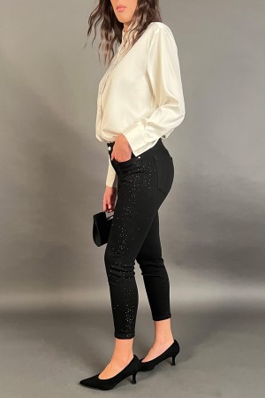 Lilly Jeans Hosen mit Svaroski Seitenhosen Lilly Jeans mit Svaroski Seitenjeans Lilly Hose mit Svaroski... 