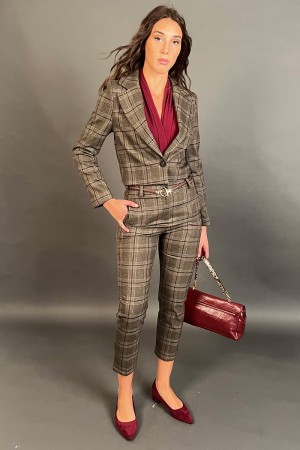 Koordinierte Wales-Jacke und Hosen mit Fantasy Tartan-Bilder koordinierte Wales-Jacke und Hosen mit Tartan Fantasy... 