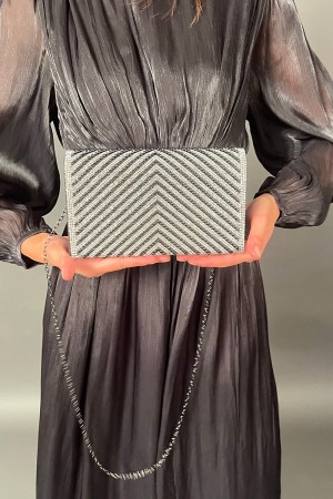 Pochette mia con strass e tracolla Pochette mia con strass e tracolla Pochette mia con strass e tracolla