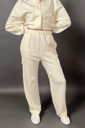 Pantalone tuta Play cargo con tasche laterali Pantalone tuta Play cargo con tasche laterali Pantalone tuta Play cargo con tas...