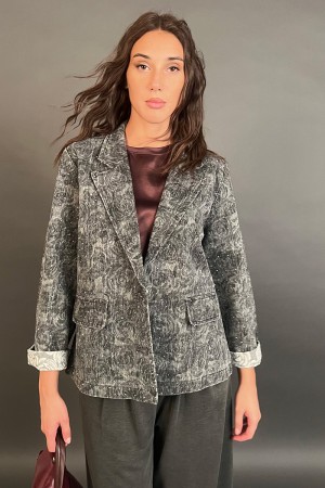 Jeans jacket in jeans with Svaroski jacket honey in jeans with Svaroski jacket jeans in jeans with Svaroski