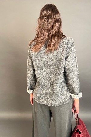Jeansjacke in Jeans mit Svaroski Jacke Honey in Jeans mit Svaroski Jacket Jeans in Jeans mit Svaroski