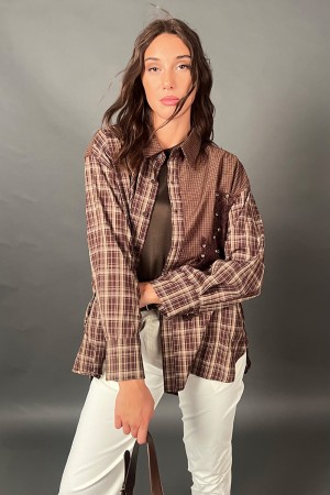 Hanna-Hemd-Pances mit Spitzeneinsatz und Renast Hanna-Hemd-Shirt mit Spitzeneinsatz und Strass Hanna Hemd... 
