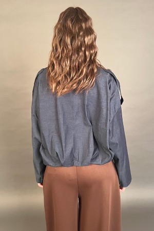 Veran Bomberjacke mit Reißverschluss-Veran-Jacke mit Bomber mit Reißverschluss Veran Jacke ein Bomber mit Reißverschluss