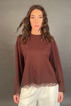 Lisot Jersey con detalles de encaje LISOT KNIT con detalles de encaje Detalles Lisot con detalles de encaje