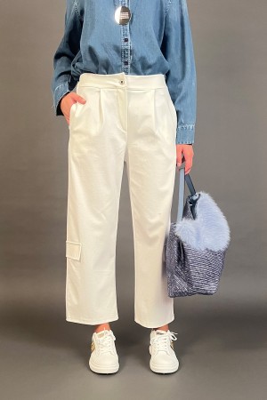 Jenny Pantalons en costume avec poches de cargo Jenny Pantalons en costume avec poches de cargaison Jenny Pantalons en costume a