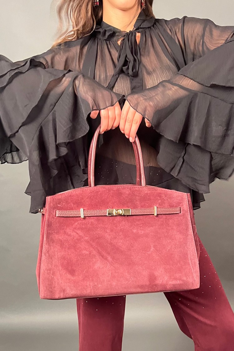 Sac en cuir NOA avec 2 poignées Cuir Noa Sac avec 2 poignées Sac en cuir NOA avec 2 poignées
