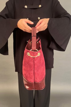 Borsa trapuntata con manico  Borsa trapuntata con manico  Borsa trapuntata con manico