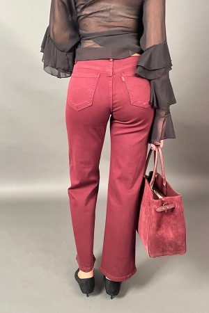 Pantalone jeans Naomi con svaroski su tutto il pantalone Pantalone jeans Naomi con svaroski su tutto il pantalone Pantalone j...