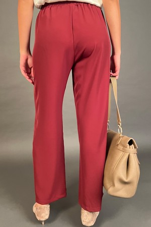 Pantalone Monoii modello morbido con molla in vita  Pantalone Monoii modello morbido con molla in vita  Pantalone Monoii mode...