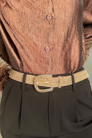 Cintura strass con fibbia  Cintura strass con fibbia  Cintura strass con fibbia