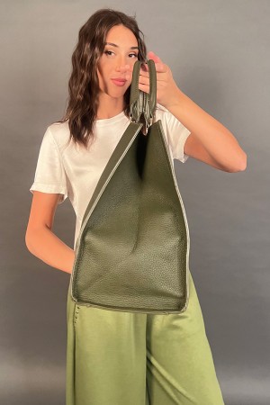 Borsa Violetta simil shopper con 2 manici  Borsa Violetta simil shopper con 2 manici  Borsa Violetta simil shopper con 2 manici