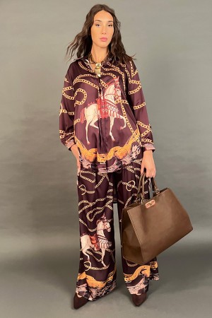 Coordinated Astral Shirt and Trousers with Baroque Fantasy Coordinated Astral Shirt And Trousers With Baroque Fantasy Coord... 