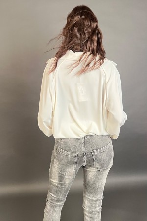 Blusa Amiri Camisa con cuello en V Soft Blusa Amiri Camiseta con cuello en V Soft Blusa AMIRI Soft Soft Cams