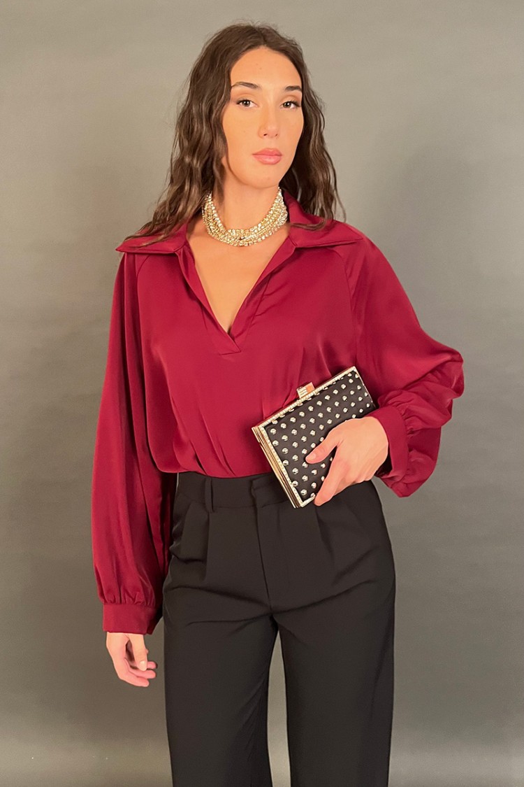 Blusa Amiri V-neck shirt Soft blouse Amiri V-neck shirt soft blouse Amiri Soft V-neck shirt
