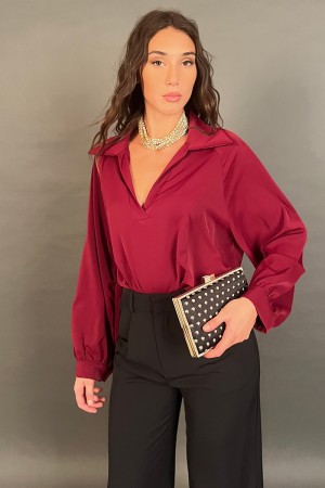 Blusa Amiri V-neck shirt Soft blouse Amiri V-neck shirt soft blouse Amiri Soft V-neck shirt