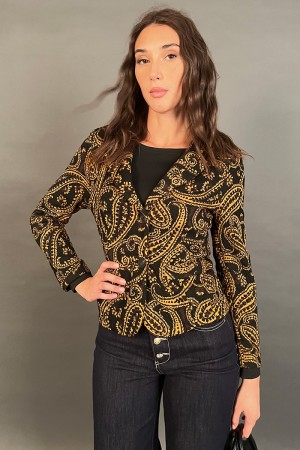 Molly Jacke mit abstrakter Fantasie etnic Mollyjacke mit abstrakter Fantasie etnic Mollyjacke mit abstrakter ethnischer Fantasie