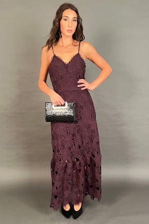 Langes Eleganzkleid mit perforiertem Spitze häkeln lange Eleganzkleid mit perforiertem Spitze häkeln lange Eleganzkleid mit mehr