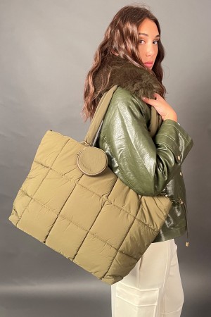Bolso raro Maxi Puffy Estilo urbano Chic Bag Maxi Puffy Urban Style Chic Bag Rare Maxi Puffy Urban Chic Style