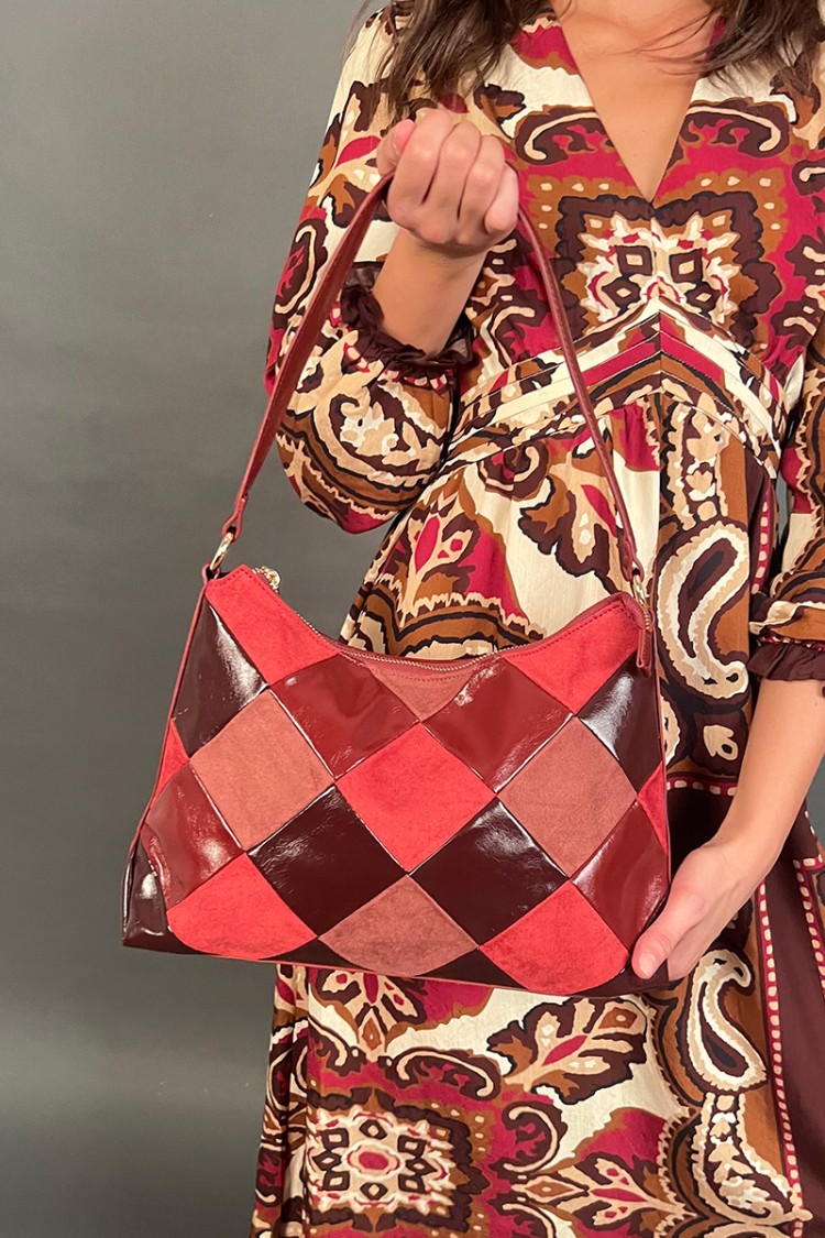 Borsa anima con solo un manico multicolor  Borsa anima con solo un manico multicolor  Borsa anima con solo un manico multicolor