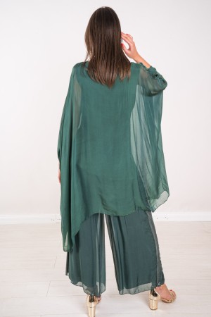 Amara Coordinated Margot Mixed Solid Solid and Viscose Soft Fucking Amara Koordinierte margot feste solide Seide und ...