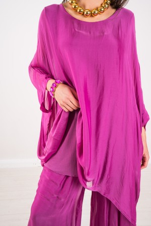 Amara Coordinated Margot Mixed Solid Solid and Viscose Soft Fucking Amara Koordinierte margot feste solide Seide und ...