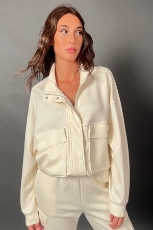 Sudadera Bomber Play Cargo con bolsillos laterales Sudadera Sudadera Bomber Play Cargo con bolsillos laterales Sudadera Bomber P
