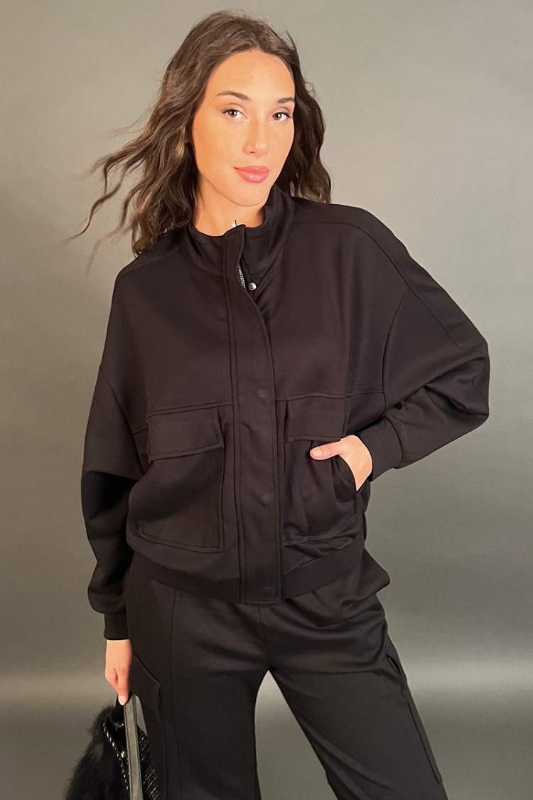 Sweatshirt Bomber Play Cargo with side pockets Sweatshirt Bomber Play Cargo with side pockets Sweatshirt Bomber Play Cargo with 