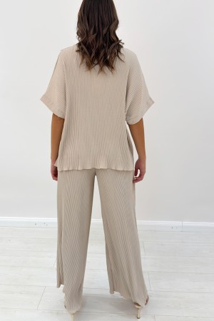 Blusa de Denny coordinada y pantalones 100% viscosa en forma suave