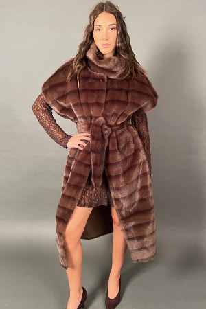 Essence Ecopel Gilet avec coupe évasée