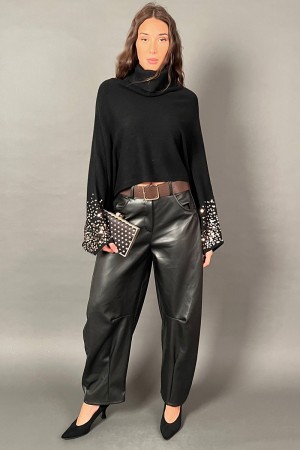 Pantalone Maila in ecopelle