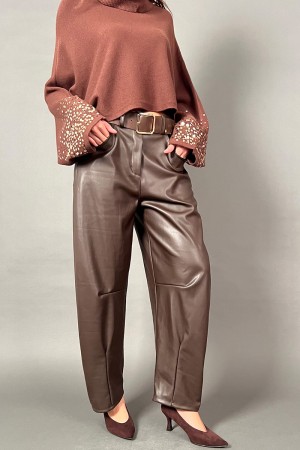 Pantalone Maila in ecopelle