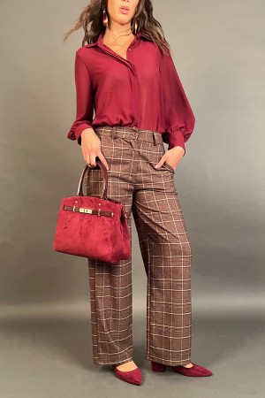 Pantalone Moro in fantasia scozzese a quadri Pantalone Moro in fantasia scozzese a quadri Pantalone Moro in fantasia scozzese...