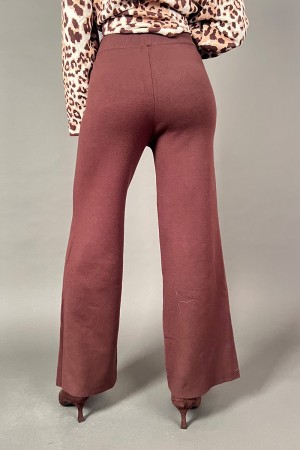 Coordinato Stefy in maglia con blusa leopardata e pantalone Coordinato Stefy in maglia con blusa leopardata e pantalone Coord...