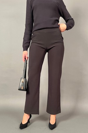 Grundmuster Orchidee-Leggins mit Seitentaschen