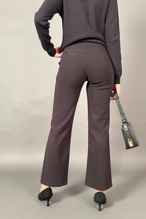 Basic model orchid leggins with side pockets