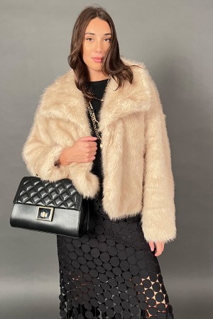 Giacca Missy in ecopelle reversibile ecopelliccia morbida  Giacca Missy in ecopelle reversibile ecopelliccia morbida  Giacca ...