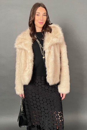 Giacca Missy in ecopelle reversibile ecopelliccia morbida  Giacca Missy in ecopelle reversibile ecopelliccia morbida  Giacca ...
