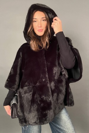 Daphne cape en éco-fauteuil avec capuche 