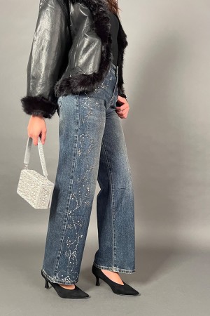 Lella jeans with studs and light points at Palazzo 