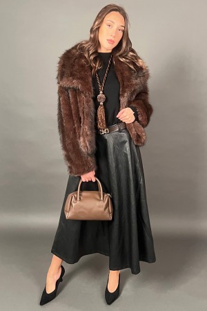 Giacca Missy in ecopelle reversibile ecopelliccia morbida  Giacca Missy in ecopelle reversibile ecopelliccia morbida  Giacca ...
