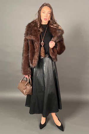 Giacca Missy in ecopelle reversibile ecopelliccia morbida  Giacca Missy in ecopelle reversibile ecopelliccia morbida  Giacca ...