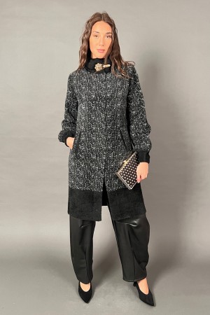 Noemi Cardigan in weichem Strick mit Juwelschloss 